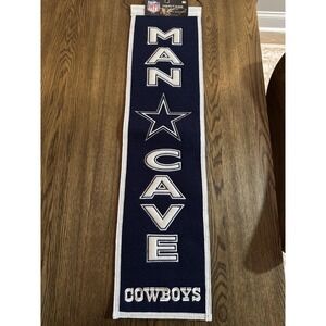 Dallas Cowboys NFL Man Cave Winning Streak Embroidered Heritage Banner